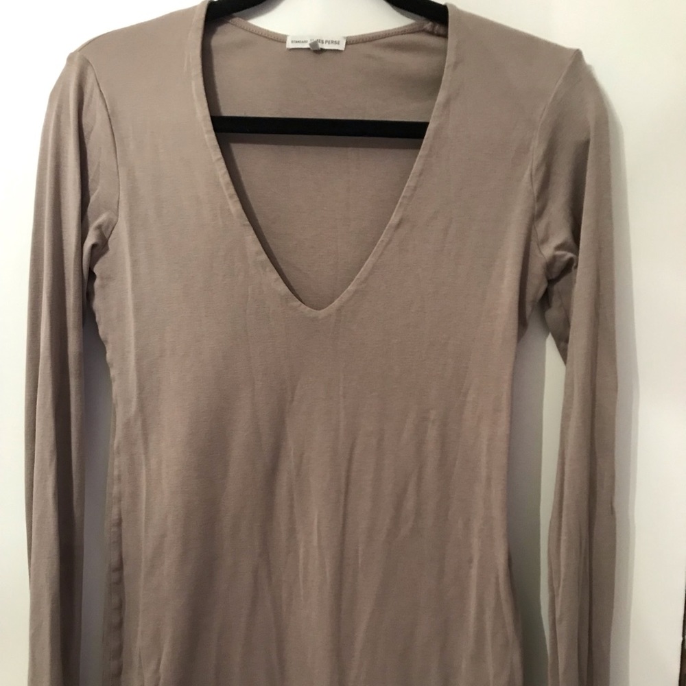 James Perse V-neck Tee